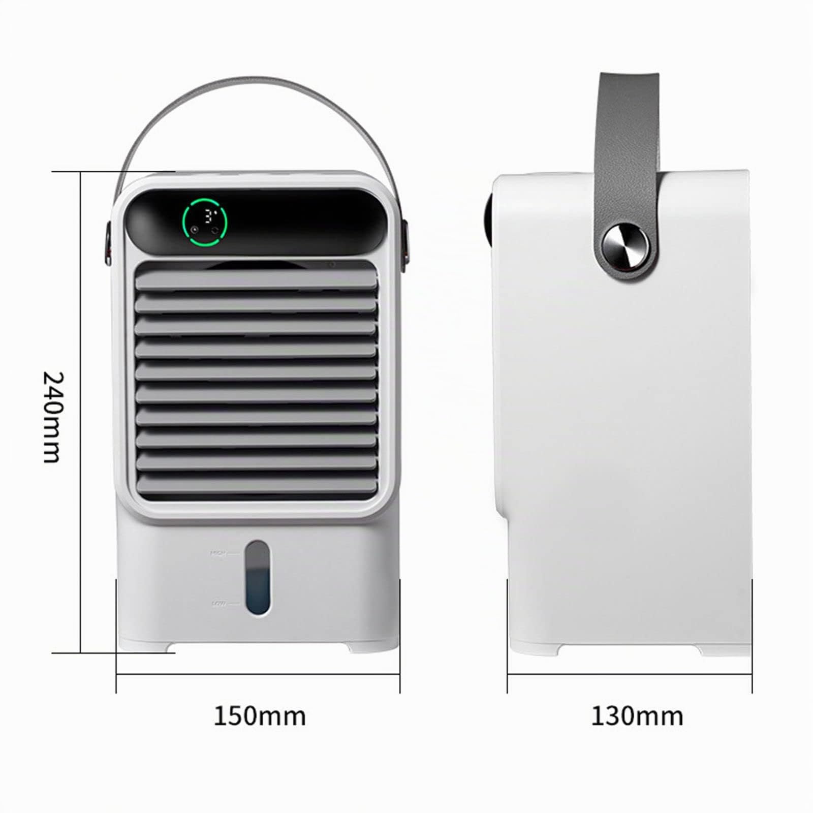 Condizionatore Portatile Senza Tubo Offerte USB con Maniglia Condizionatore Portatile Leggero Silenzioso Solido per Casa,Piccolo Ufficio