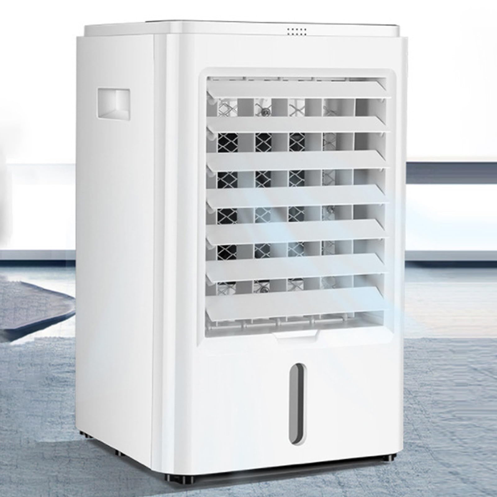 4L Aire Acondicionado Portatil con Mando, 4 en 1 Aire Acondicionado, 3 Velocidades, 3 Modos, Temporizador de 1/2/4H, Enfriador de Aire Portátil Interior,24V