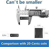 Vista 2 de Cámara espía más pequeña, detector de cámara oculta, cámara de seguridad WiFi inalámbrica HD1080P, cámara de niñera, monitor de bebé con visión