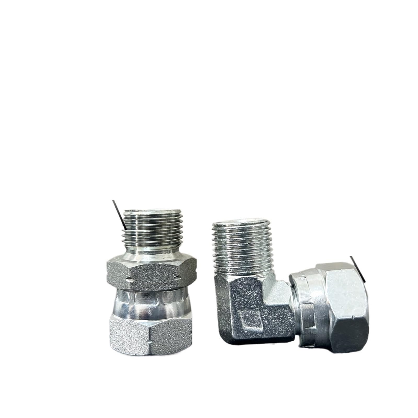 2B/2B9 tubería británica G rosca recta 1/8 "1/4" 3/8 "1/2" BSPT 60 grados cono codo recto junta de tubería de aceite hidráulico(2B,1-1/2")