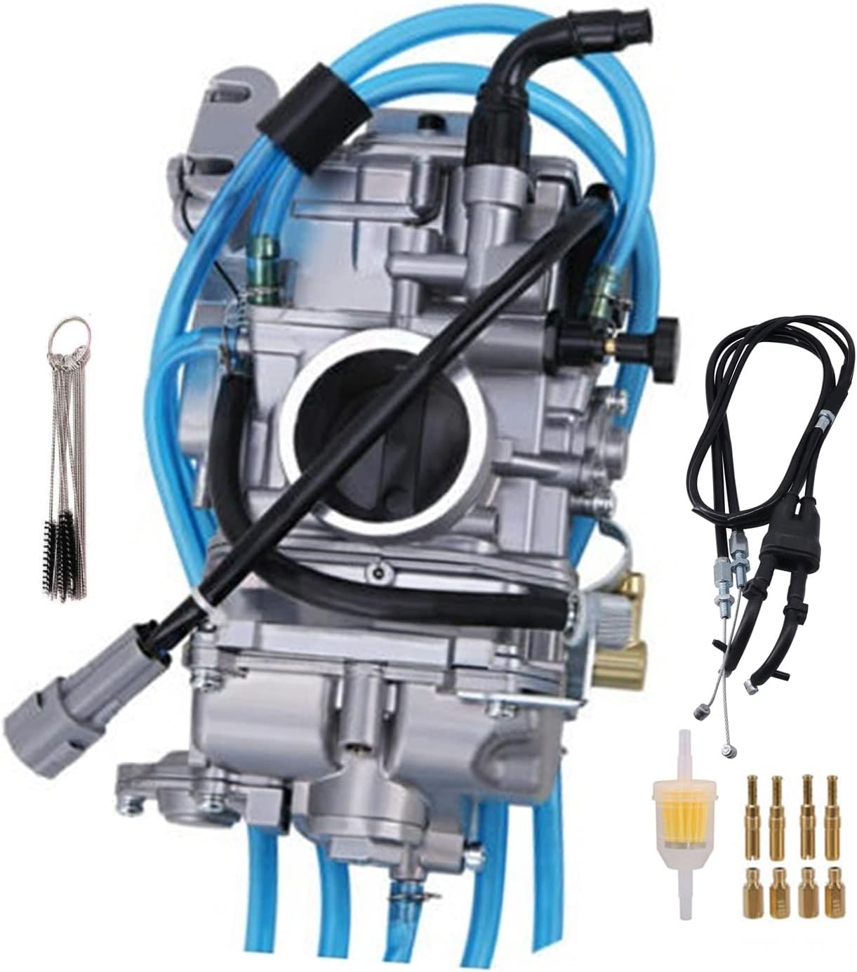 Carburetor Carb for Honda CRF450R 2002-2008 CRF450X 2005-2014/Yamaha YZ426F 2000-2002/Suzuki RMZ450 2005-2007 (with Throttle Cable)