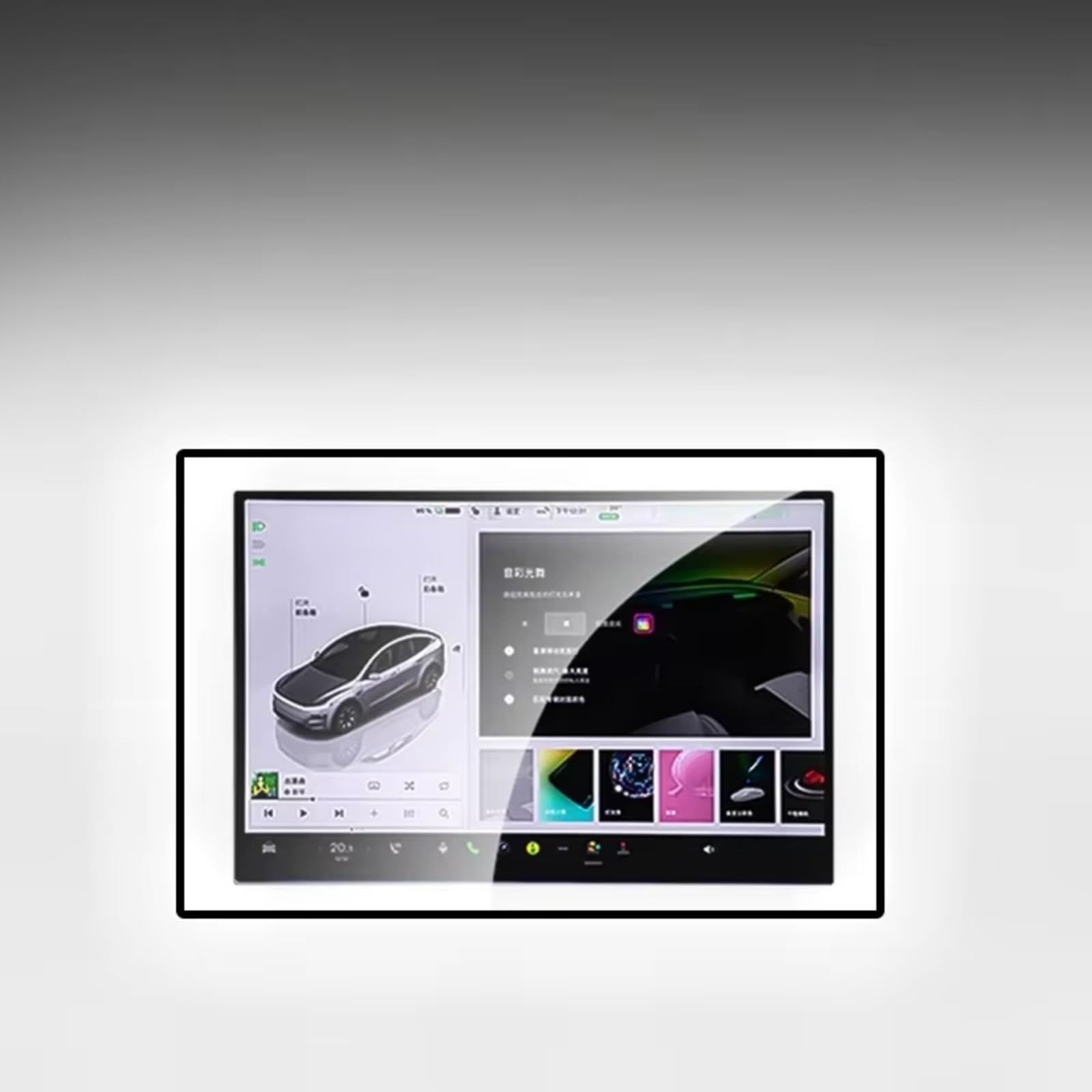 Voiture Protection D'écran Couverture D'affichage Navigation Automatique Compatible Avec Tesla Pour Modèle Pour Y Pour Juniper Pour YL 2026 Protecteur GPS Voiture Protecteur