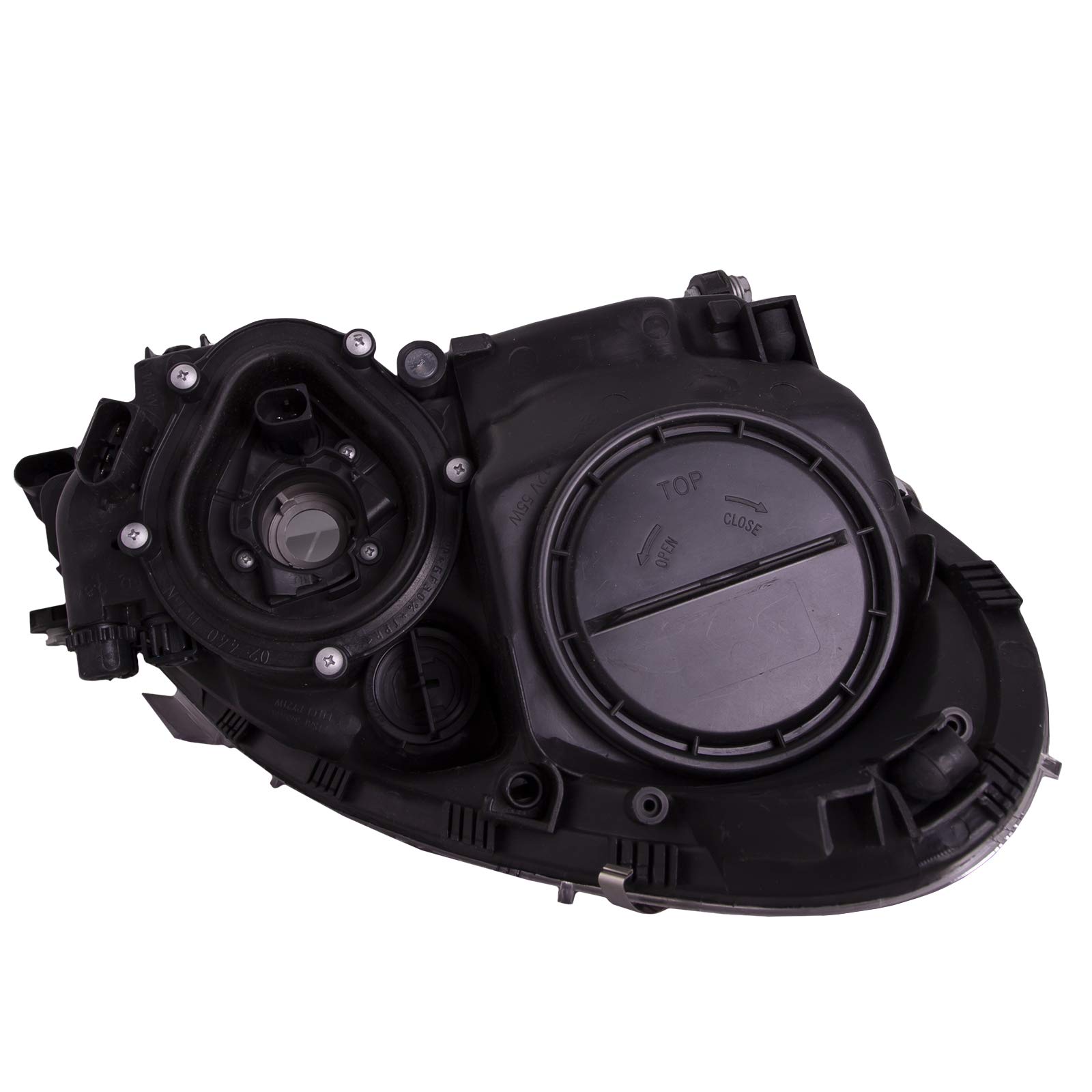 Amazon.com: HEADLIGHTSDEPOT Chrome Housing Halogen Headlight