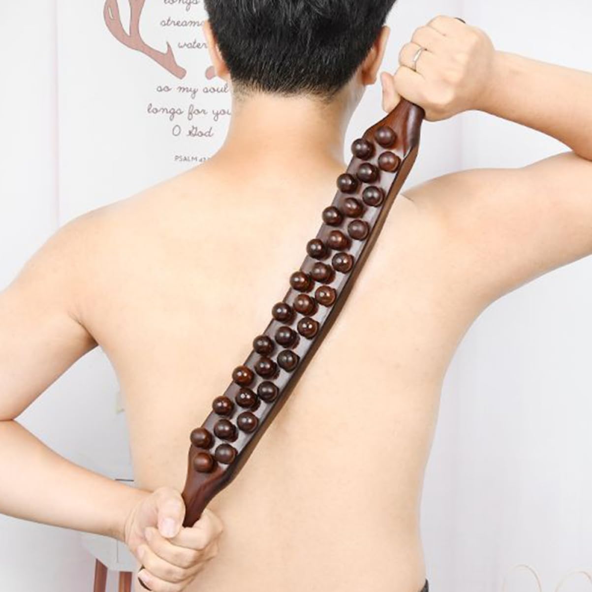 Cinta De Masaje Multifuncional Rodillo De Gua Sha De Plástico Para Masaje Corporal y Herramienta De Alivio De Tensión Para Espalda y Pies Para Relajación Muscular