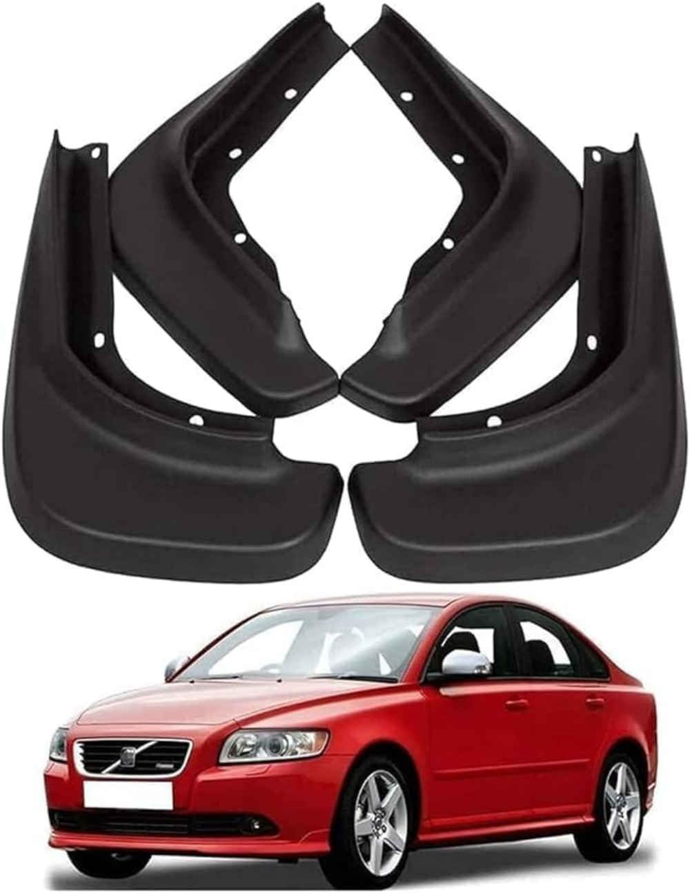 Guardabarros de coche para Volvo S40 ideal para clima adverso