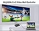 PremiumCord HDMI-Videowand-Controller 1-4, UHD 4K 2160p 60 Hz, Full HD 1080p, 8 Anzeigemodi, HDMI 2.0, HDCP 2.2, RS232, DIP-Schalter, Metallgehäuse, Schwarz