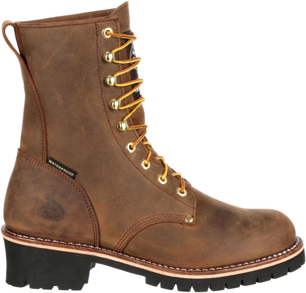 Georgia Boot Steel Toe Waterproof 400G Insulated Logger Work Boot