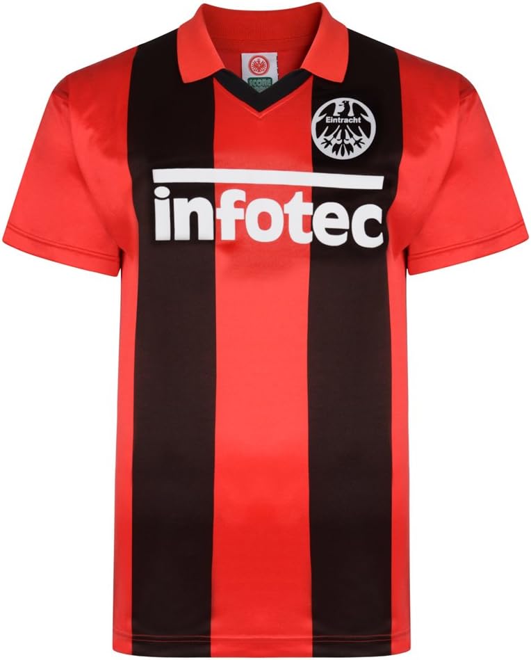 Score Draw Eintracht Frankfurt 1982 Trikot Football Shirt