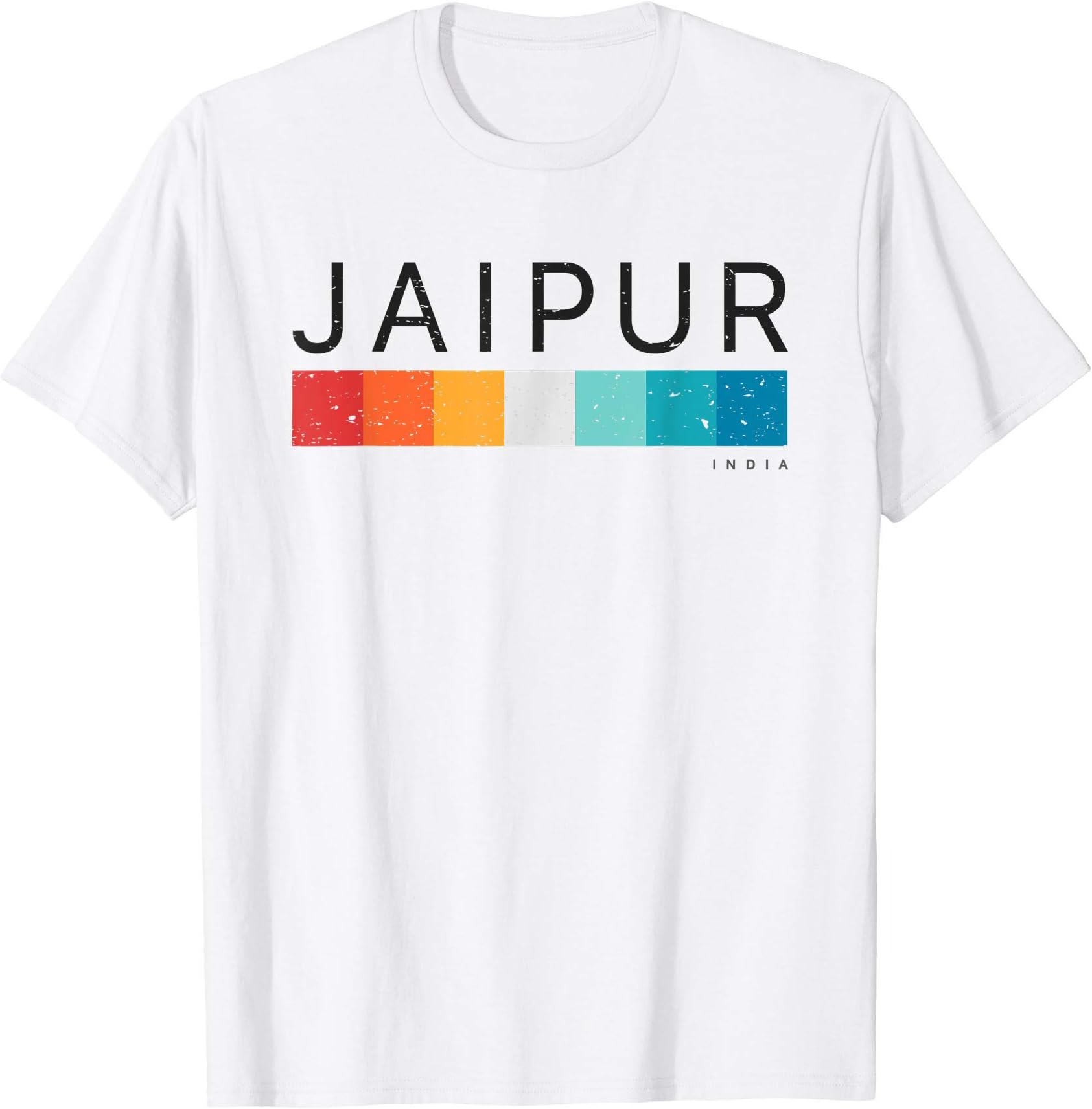 Vintage Jaipur India Retro Design T-Shirt