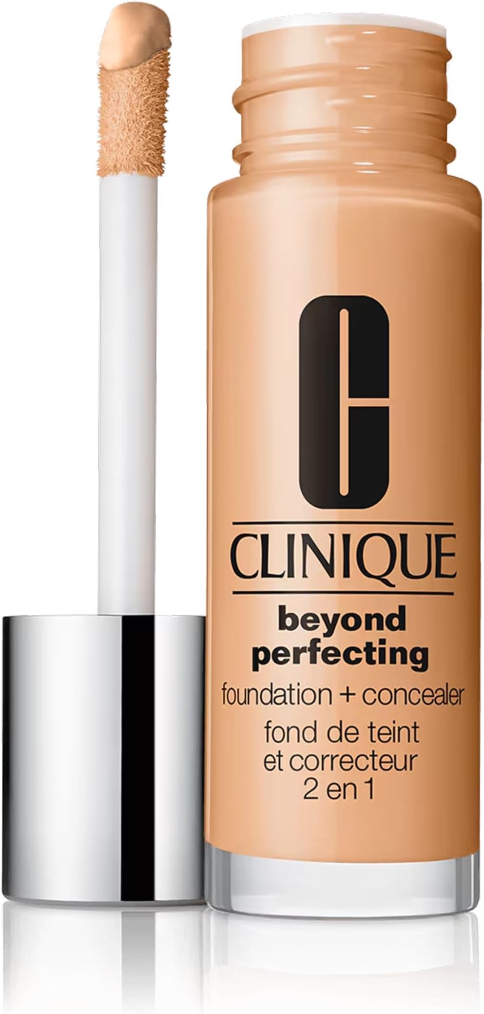 Clinique Beyond Perfecting Liquid Lightweight Full-Coverage Foundation + Concealer For Dry Combination To Oily Skin Types