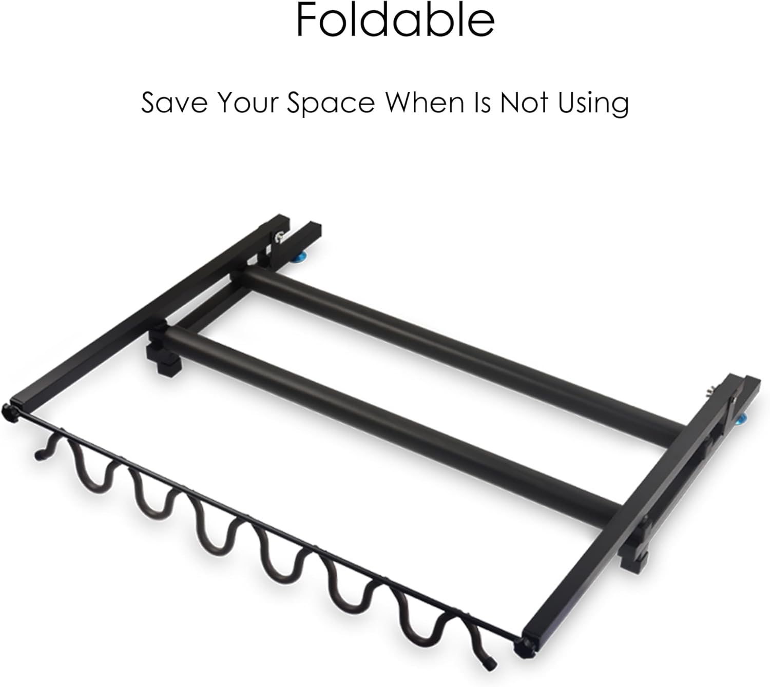 Multi Holders Guitar Stand Rack Foldable Guitar Stand, Foldable Universal Display Rack Portable Guitar Holder with No Slip Rubber Padding
