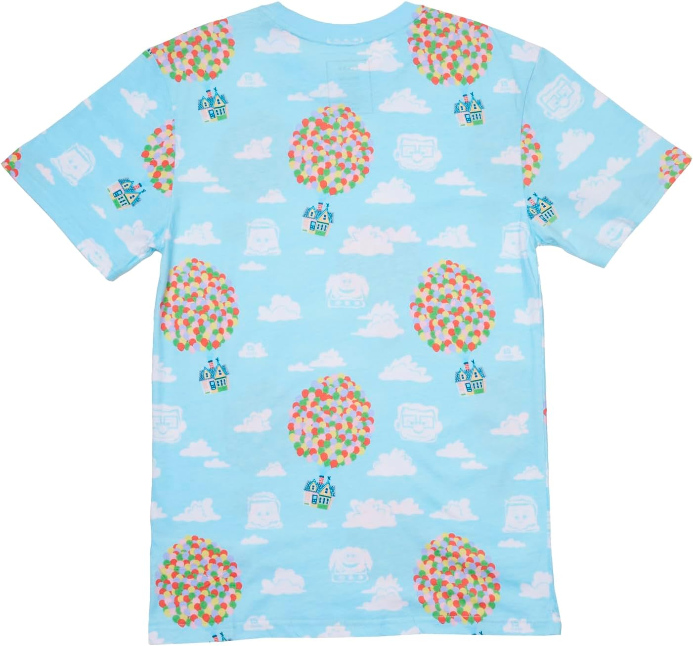 Loungefly Pixar Up 15th Anniversary Balloon House Unisex Tee Large