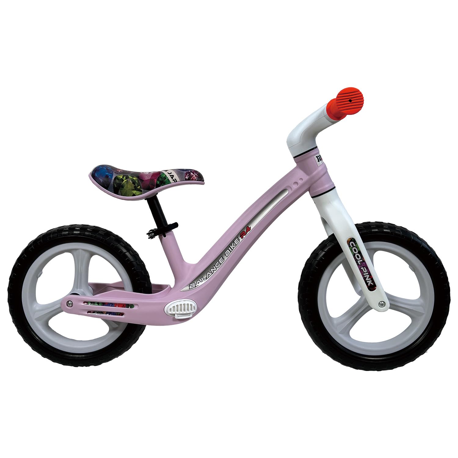 Amazon.co.jp: ラングスジャパン(RANGS) バランスバイクR4 ピンク 樹脂