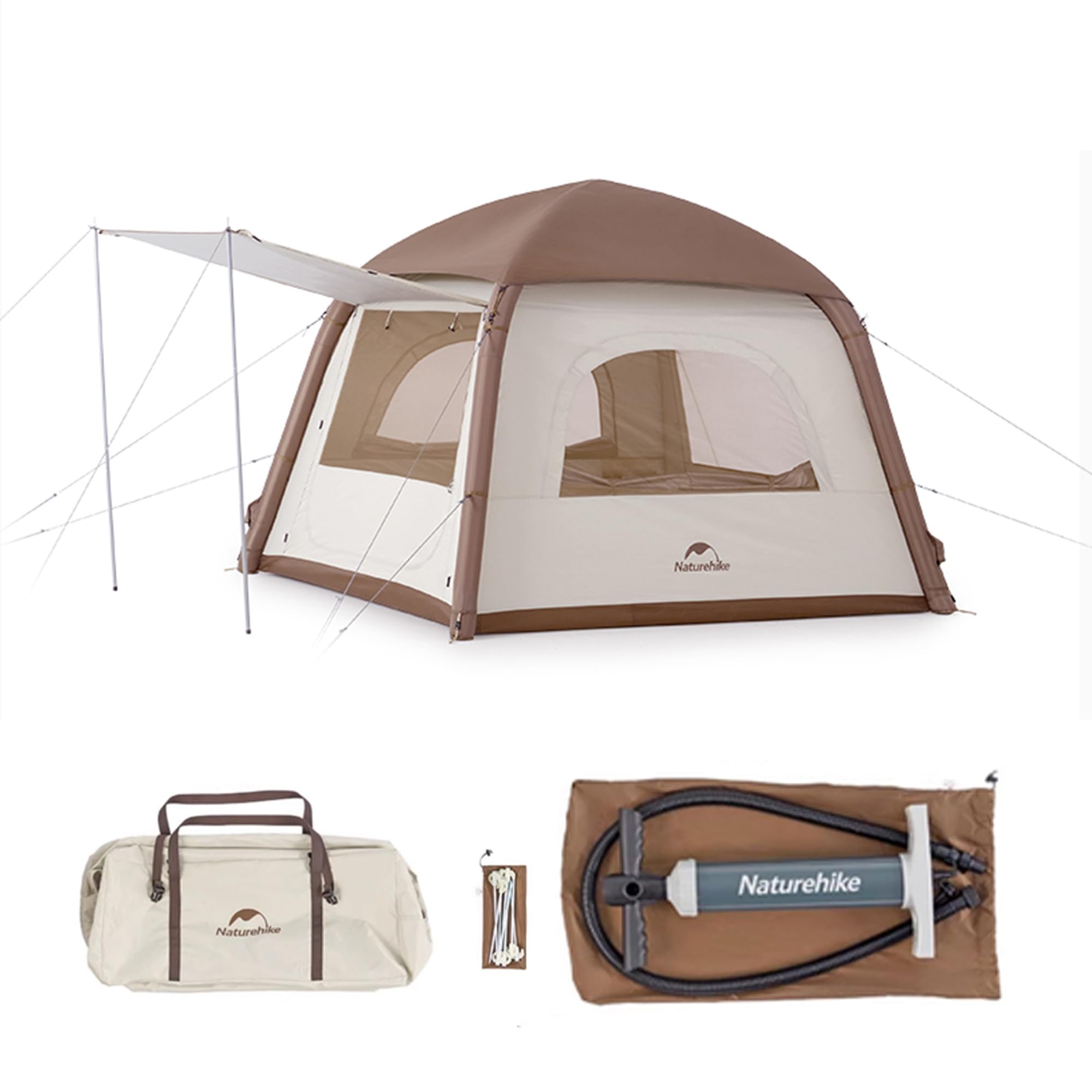 Amazon.co.jp: Naturehike エアーテント UPF50+ 1分快速設置 1-3