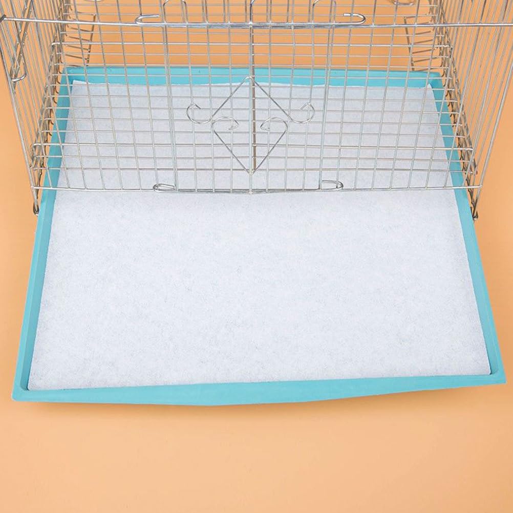 100 Stück Vogelkäfig Einlagen Verdickte Papierunterlage Für Vogelkäfige, Einstreu, Käfigpapier, Vogelkäfigzubehör, Einweg Käfigeinlagen, Vogelpapiereinlagen