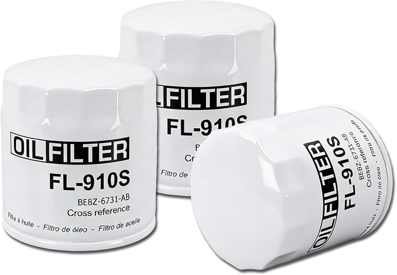 Filtro de óleo FL-910S Generic para Ford e Lincoln – 3 unidades