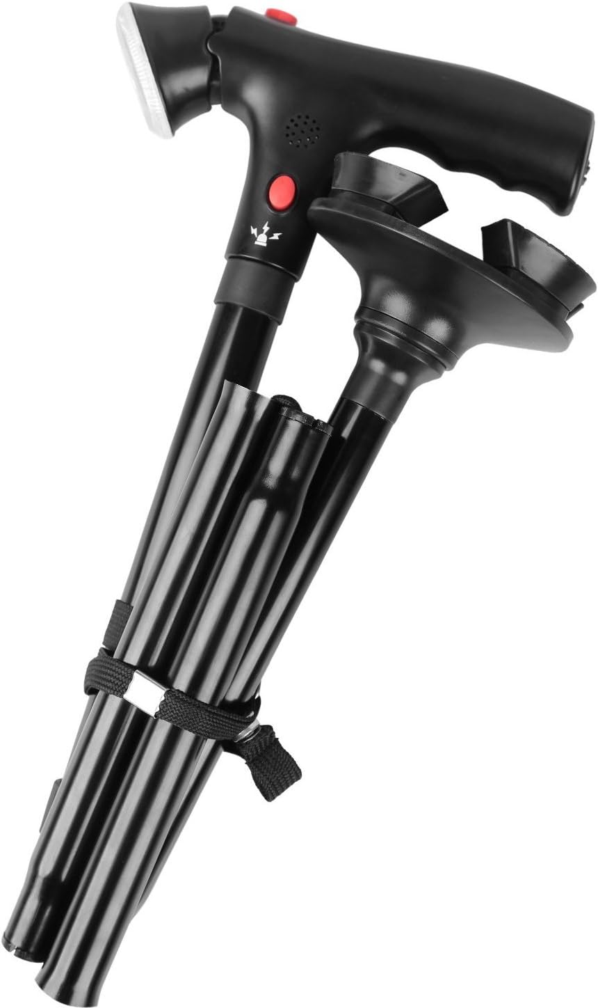 Deluxe Comfort Multi Function Cane and Walking Stick with