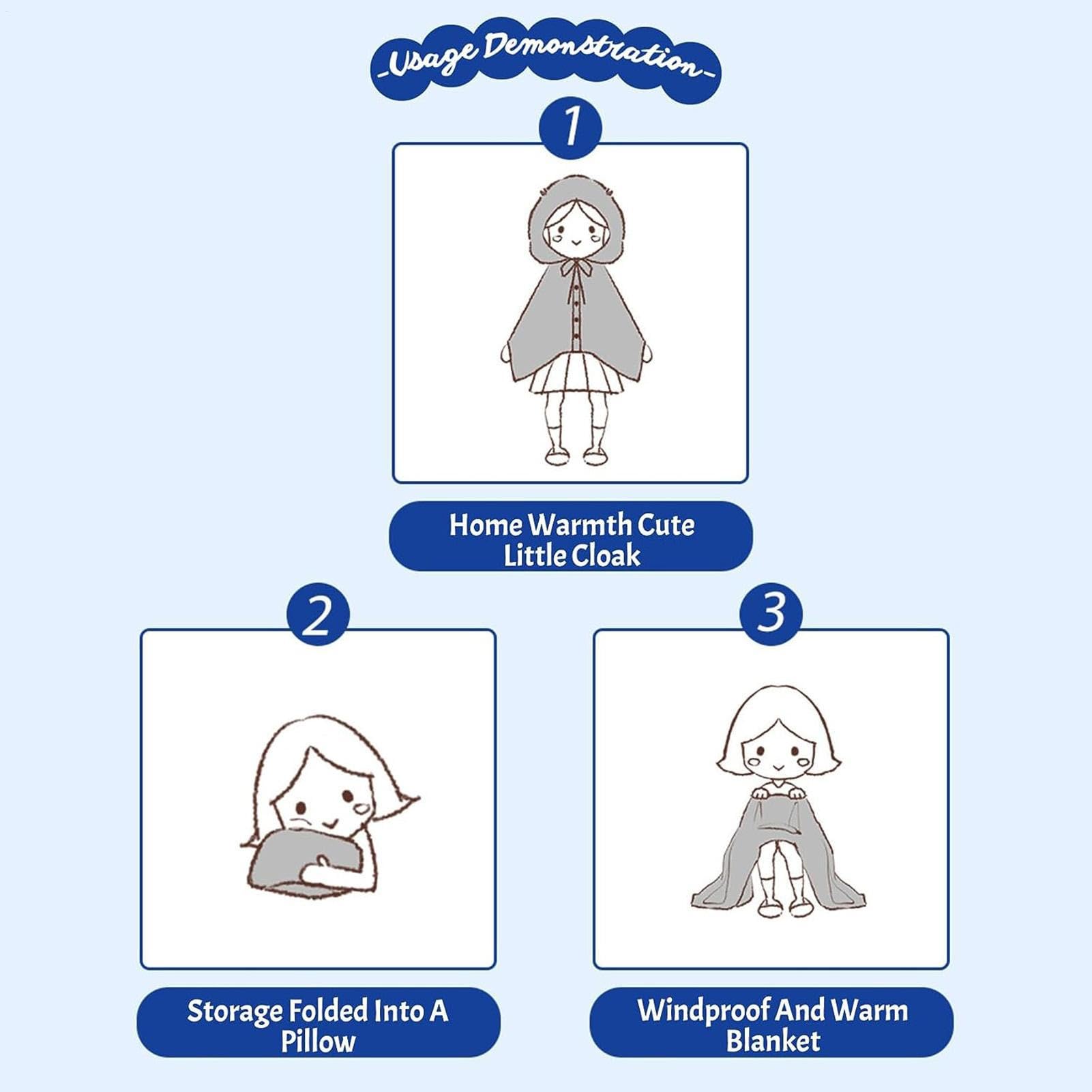 Coperta per costume da squalo – 150 cm Mantello portatile | coperta personale, morbido peluche avvolgente | per feste cosplay, divertenti per la casa, bambini e adulti, regalo