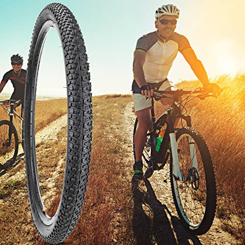 SIMEIQI 29"x2.125" Inch Bike Tire Replacement for Mountain Foldable Bicycle Tire for Jungle Street (29X2.125 One Pack)