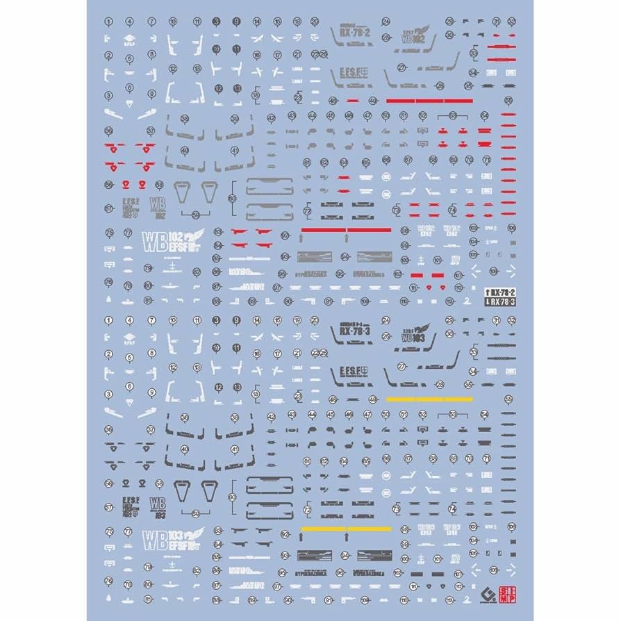 Amazon | RG 1 144 RX-78 ver2.0 G3バージョン通用水転写式