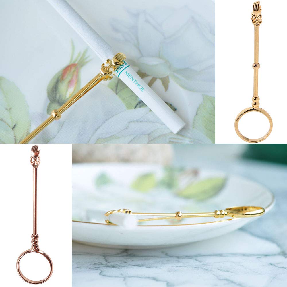 cigarette ring holder amazon 2 Pcs Elegant Cigarette Holder Ring, Finger Cigarette Holder Ring, Retro Smoking  Ring Holder, for Unisex Women Men Smoker Tool : Amazon.nl: Fashion