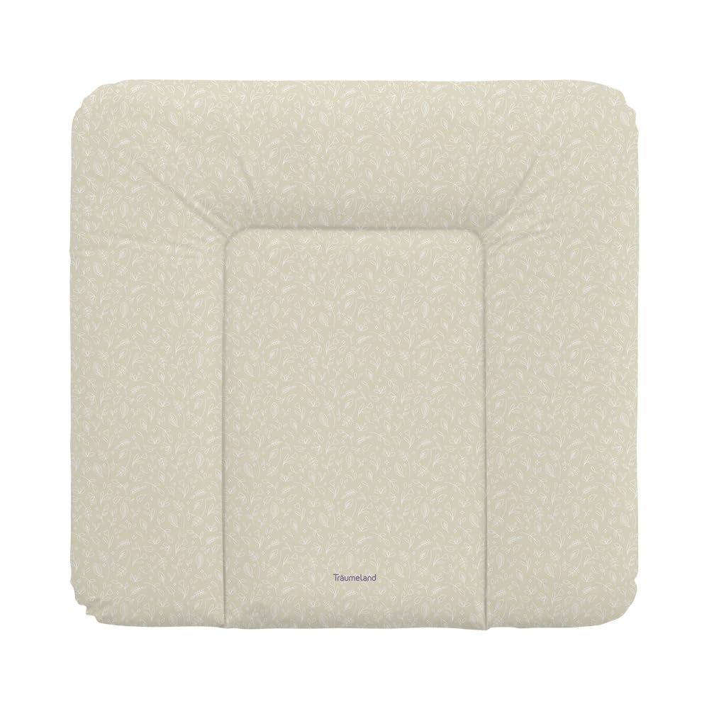 TräUMELAND - Fasciatoio da giardino, impermeabile e lavabile, con design floreale, in tessuto non tessuto termico e PVC privo di ftalati, 75 x 75 cm