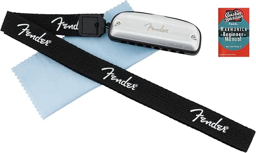 Fender Blues Junior Diatonic 8-Hole Harmonica - Key of A