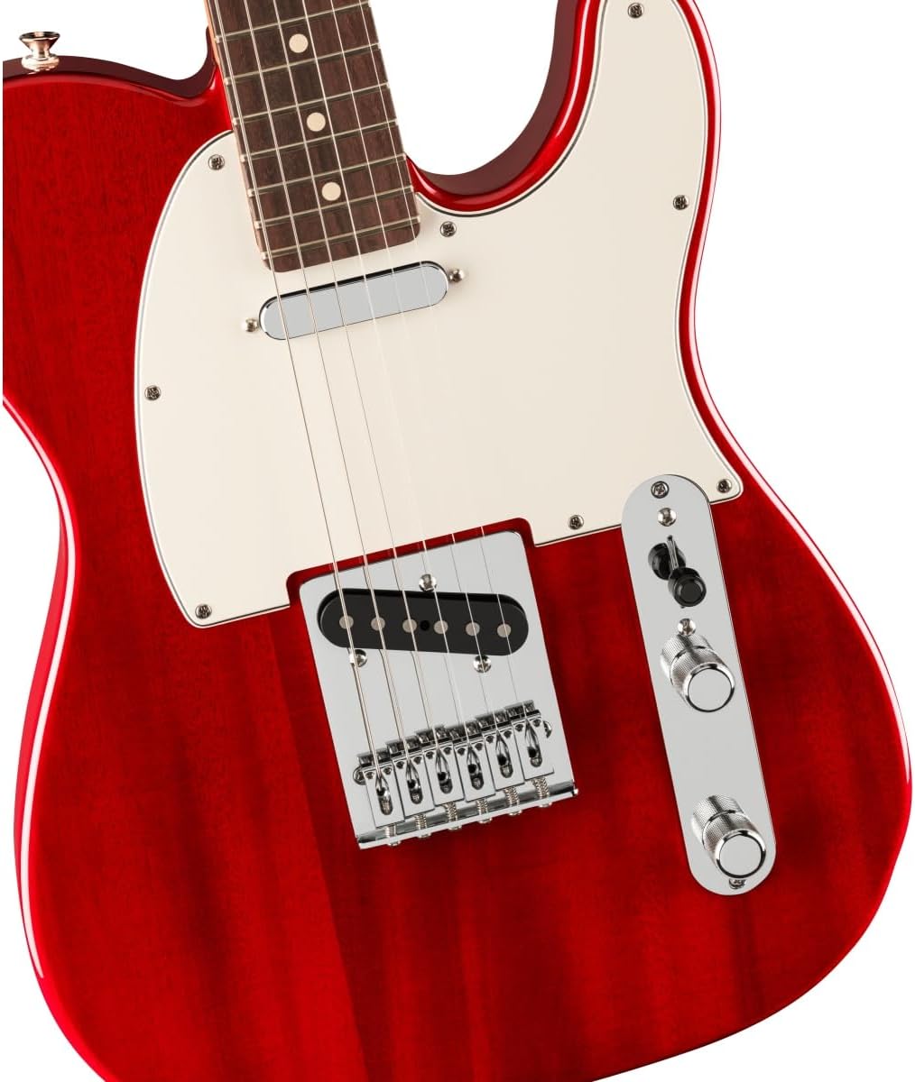 Fender Player II Telecaster Electric Guitar - Transparent Cherry with Rosewood Fingerboard