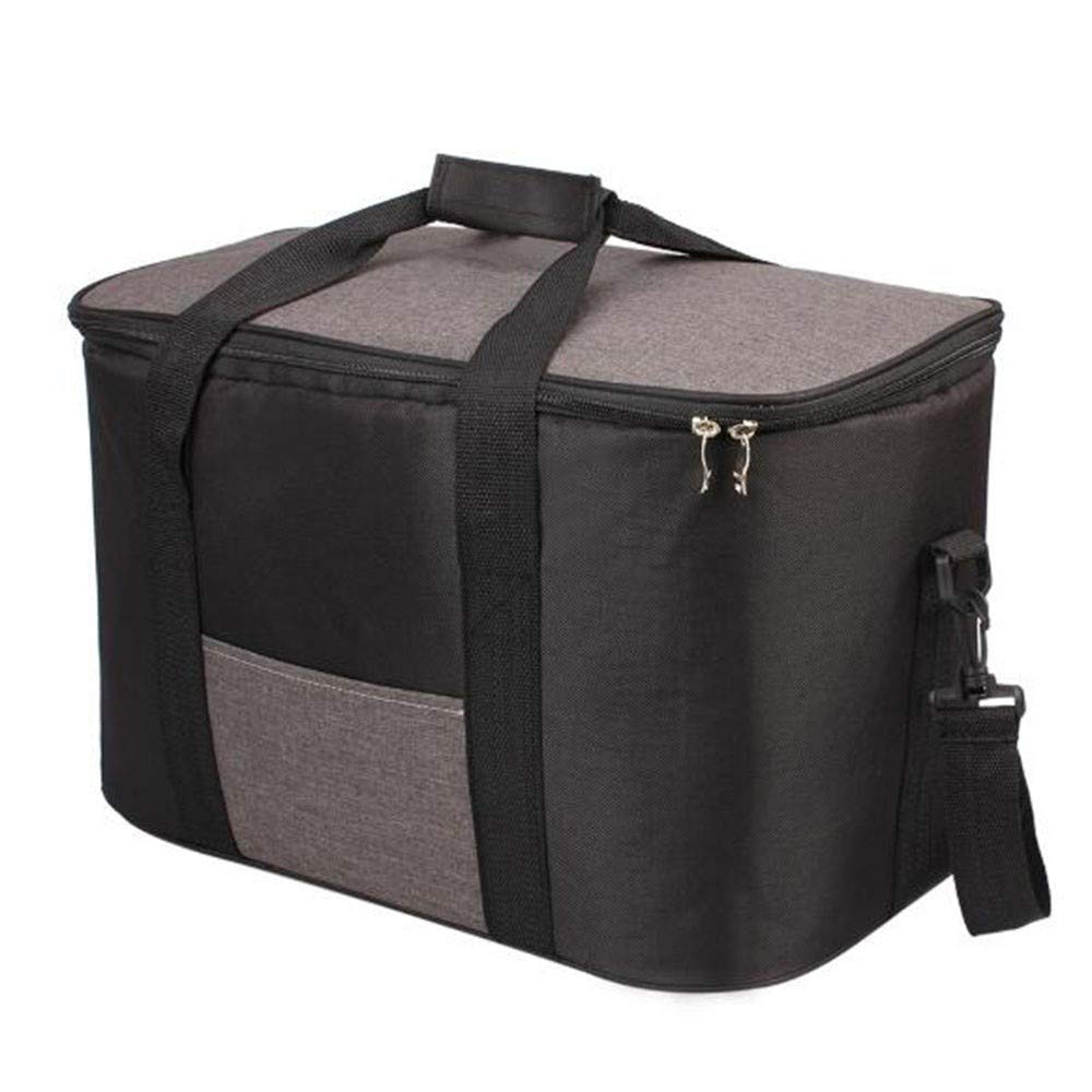 Sac à lunch isotherme 34L grand format vert et bleu pour repas