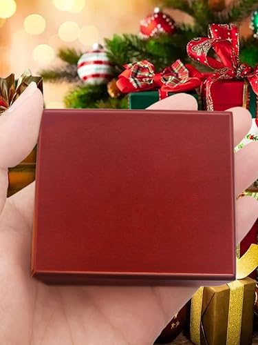 Miniatura 6 de Sinzyo Caja de música de madera tallada, caja musical de cuerda para regalo para Navidad, cumpleaños, día de San Valentín (caja roja, sintonización