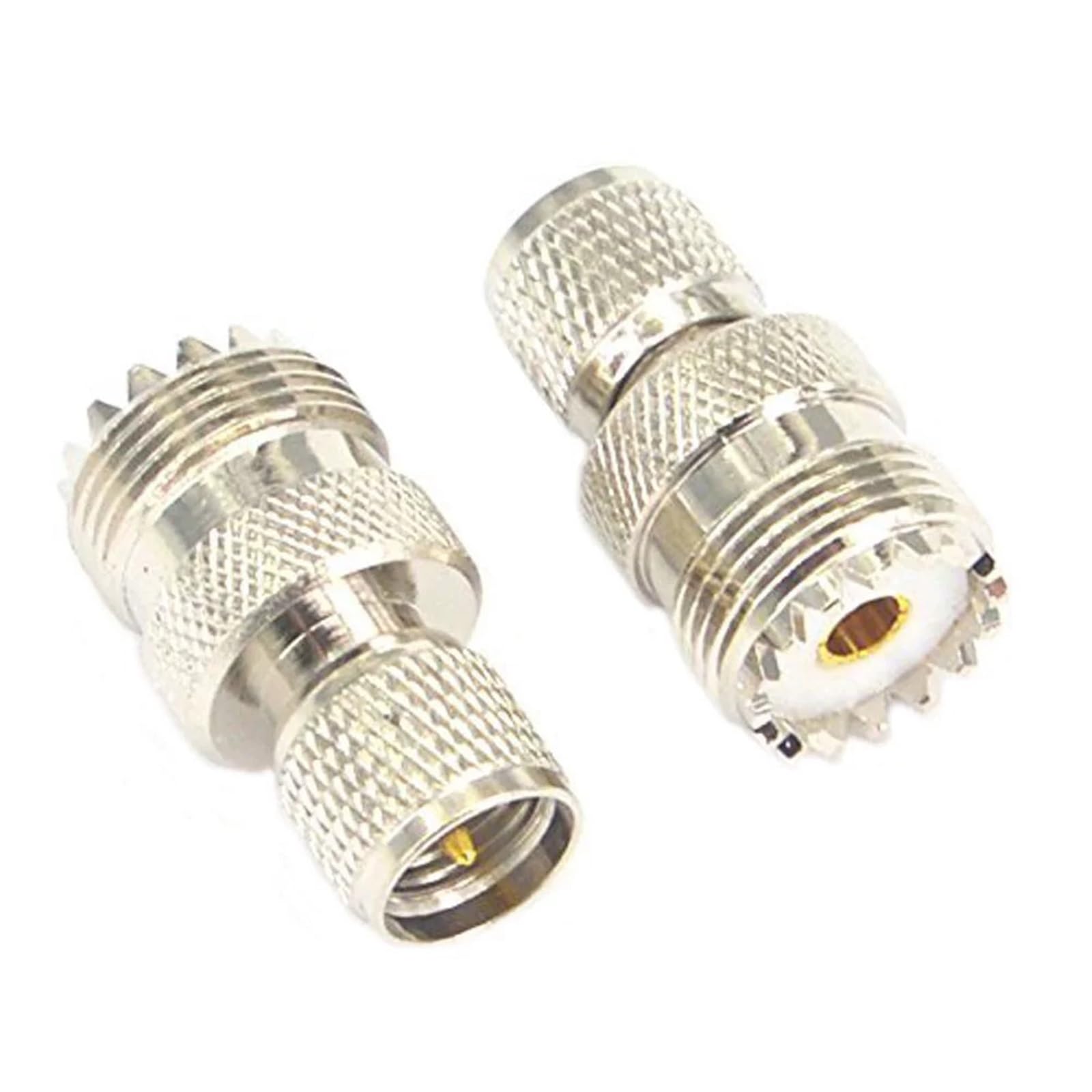 Adattatore Coassiale UHF PL259 Maschio A Femmina SO239 Da 10 Pezzi