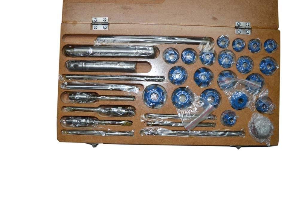 21 PCS Valve SEAT Cutter KIT Carbide Tipped 4 HSS REAMERS 4 Stems 3 ARBOUR 2 DRV