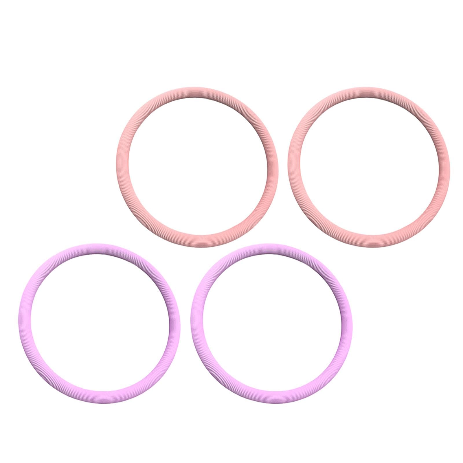 Arm Hoop Portable (33cm Diameter) Quiet Fitness Hoop for Home Men Women Purple-image-38