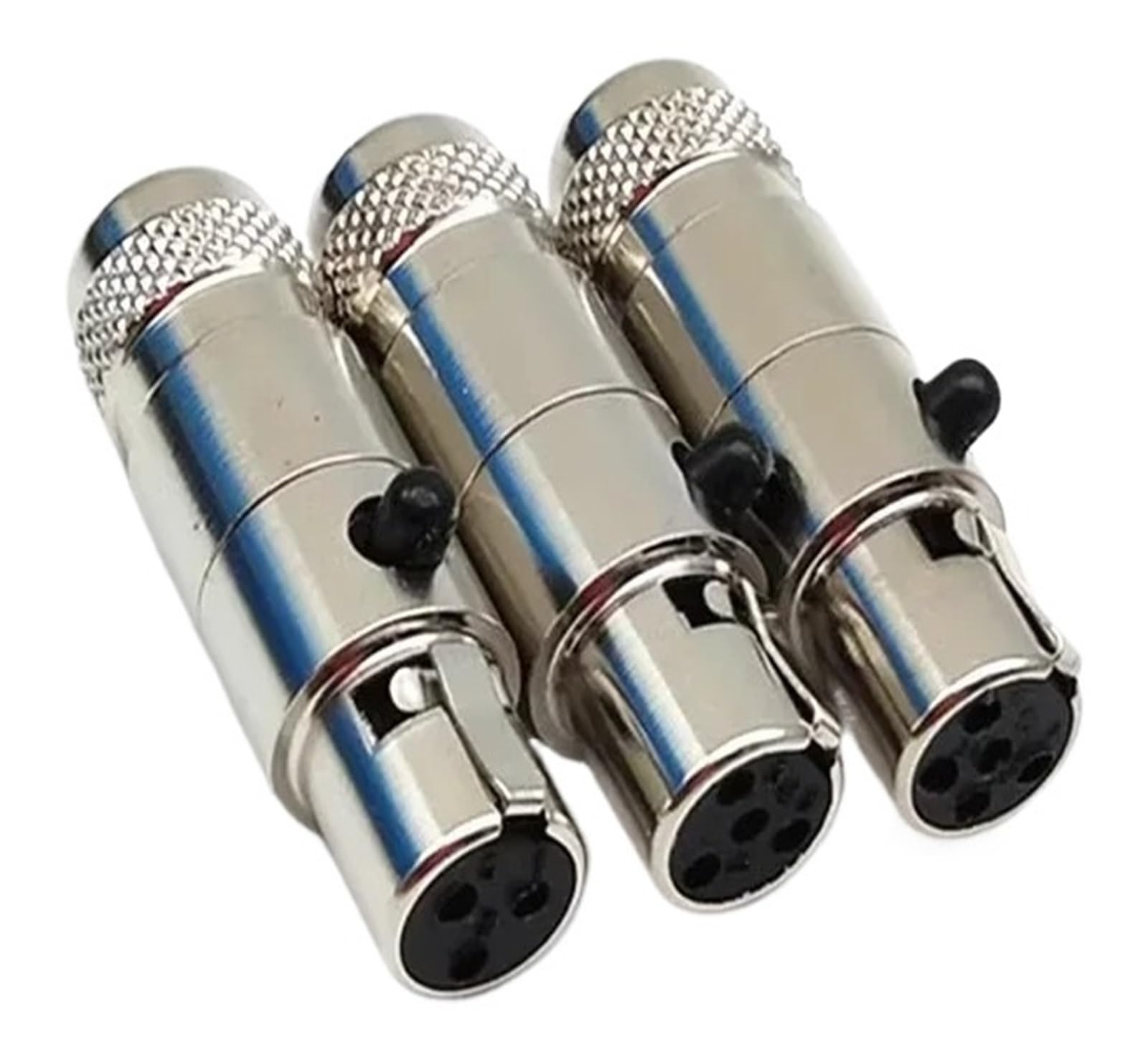Connettore for cavi broadcast MIC XLR 3/4/5/6 pin maschio femmina in lega di zinco for aviazione(Male Plug,3P)