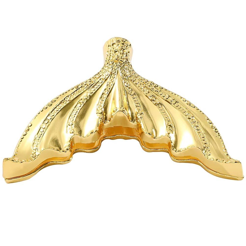 Marque de livre en metal dore en forme de sirene, cadeau de lecture