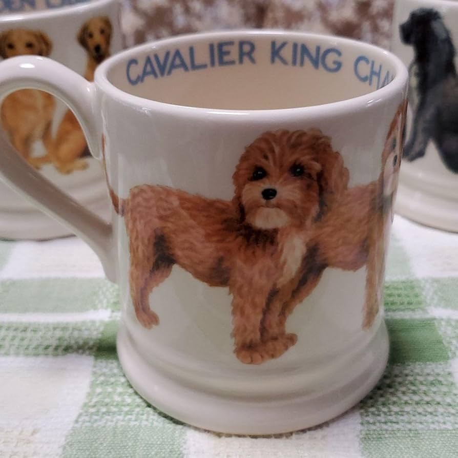 Emma Bridgewater ブリッジウォーター 犬 置物 ポルカドット