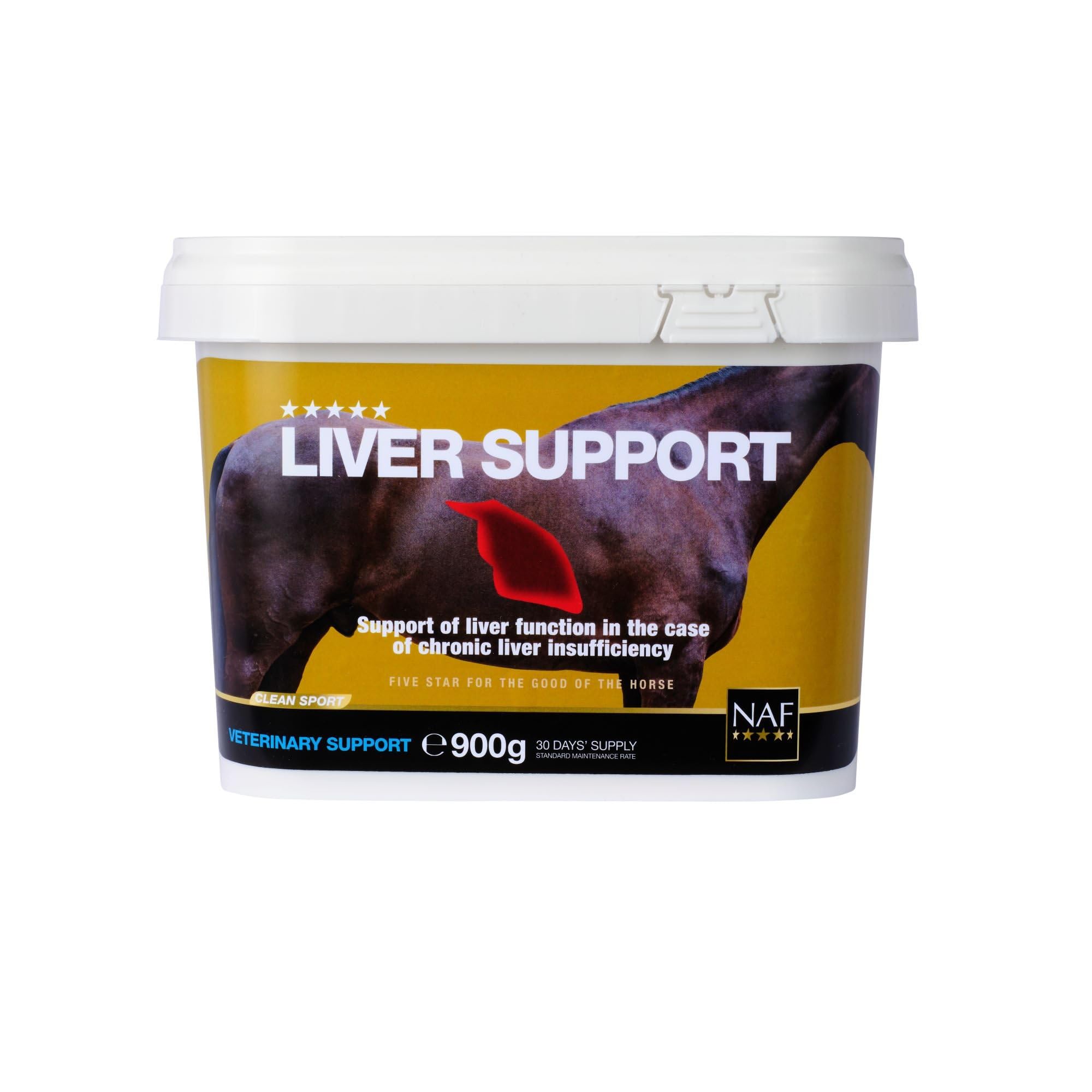 NAF Liver Support Powder 900g | Equestrian | Supplement