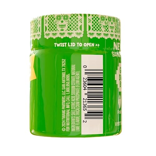 Miniatura 7 de Twang erz Lime Seasoning Salt Snack Topping, coctelera de 1.15 onzas (paquete de 20)