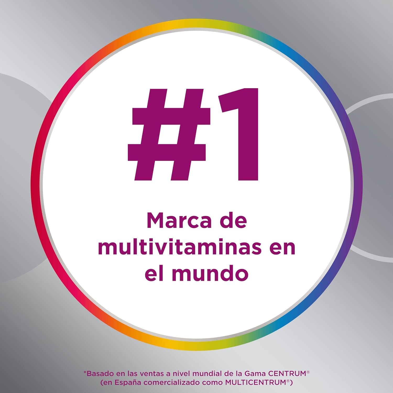 Multicentrum Mujer 50+ Complemento Alimenticio Multivitamínico y Multimineral para Mujeres 50+, Con Vitamina C y Zinc; Postmenopausia, Sin Gluten, 30 Comprimidos