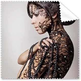 Brunette Beauty Body Gal Cleaning Cloth Phone Screen Glasses Cleaner 5pcs