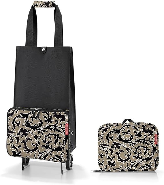 reisenthel foldabletrolley Baroque Marble - Foldable, Compact Shopping cart - Easy to Store