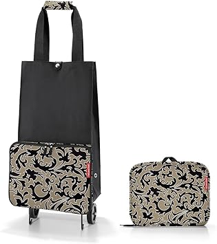 reisenthel foldabletrolley Baroque Marble - Foldable, Compact Shopping cart - Easy to Store