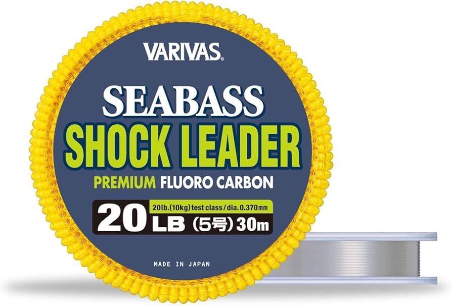 VARIVAS Fluorocarbon Sea Bass Shock Leader 30m (16LB, 20LB