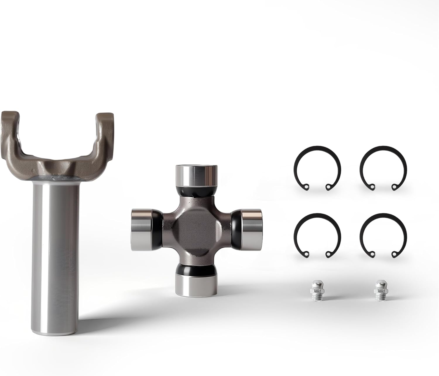 2-3-10431X Slip Yoke with 5-153X U-Joint Kit for GM Turbo 400 TH400, for Munce 4L80E 4L85E, for Super T10 Transmission, 1310 Series