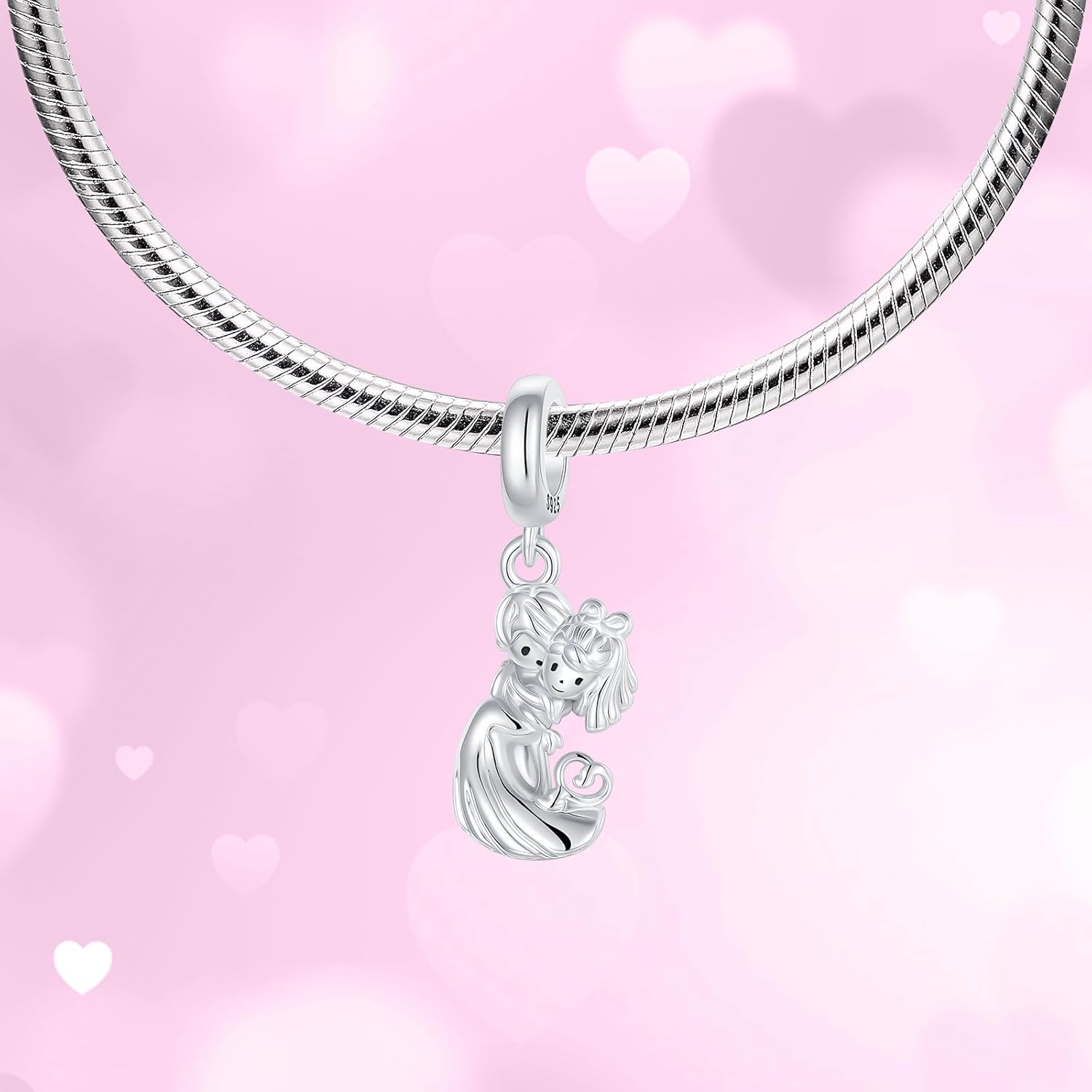 Charm 925 Sterling Silver Bead Charm for Pandora Bracelets and Necklaces for Woman Dangle Pendant Bead,Jewelry Gifts - Image 2