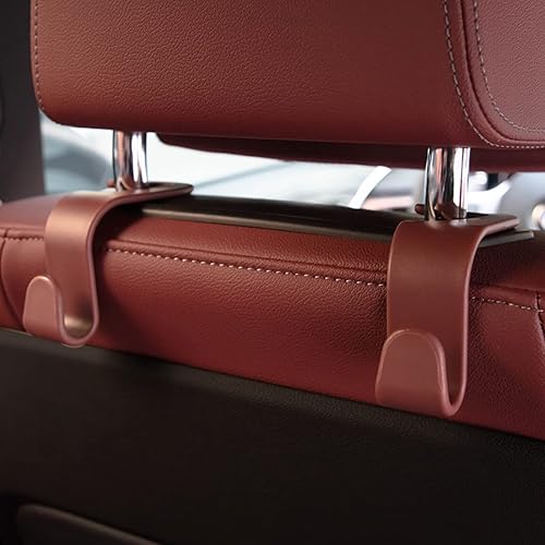 Miniatura 2 de Gancho para reposacabezas de automóvil, elegante gancho para asiento de asiento, organizador de almacenamiento, accesorios interiores para tu bolso,