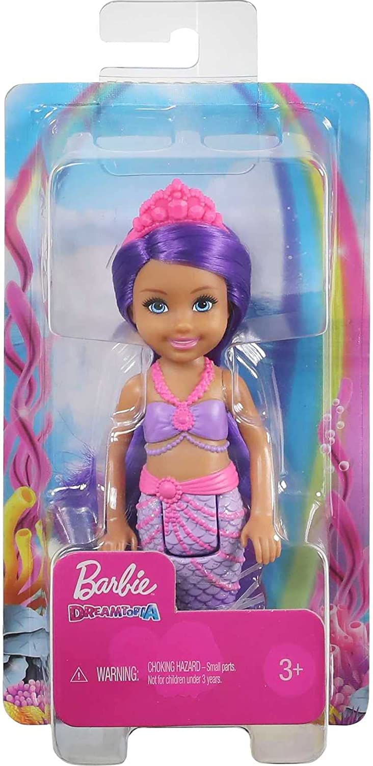Barbie Dreamtopia Chelsea Mermaid Doll Purple