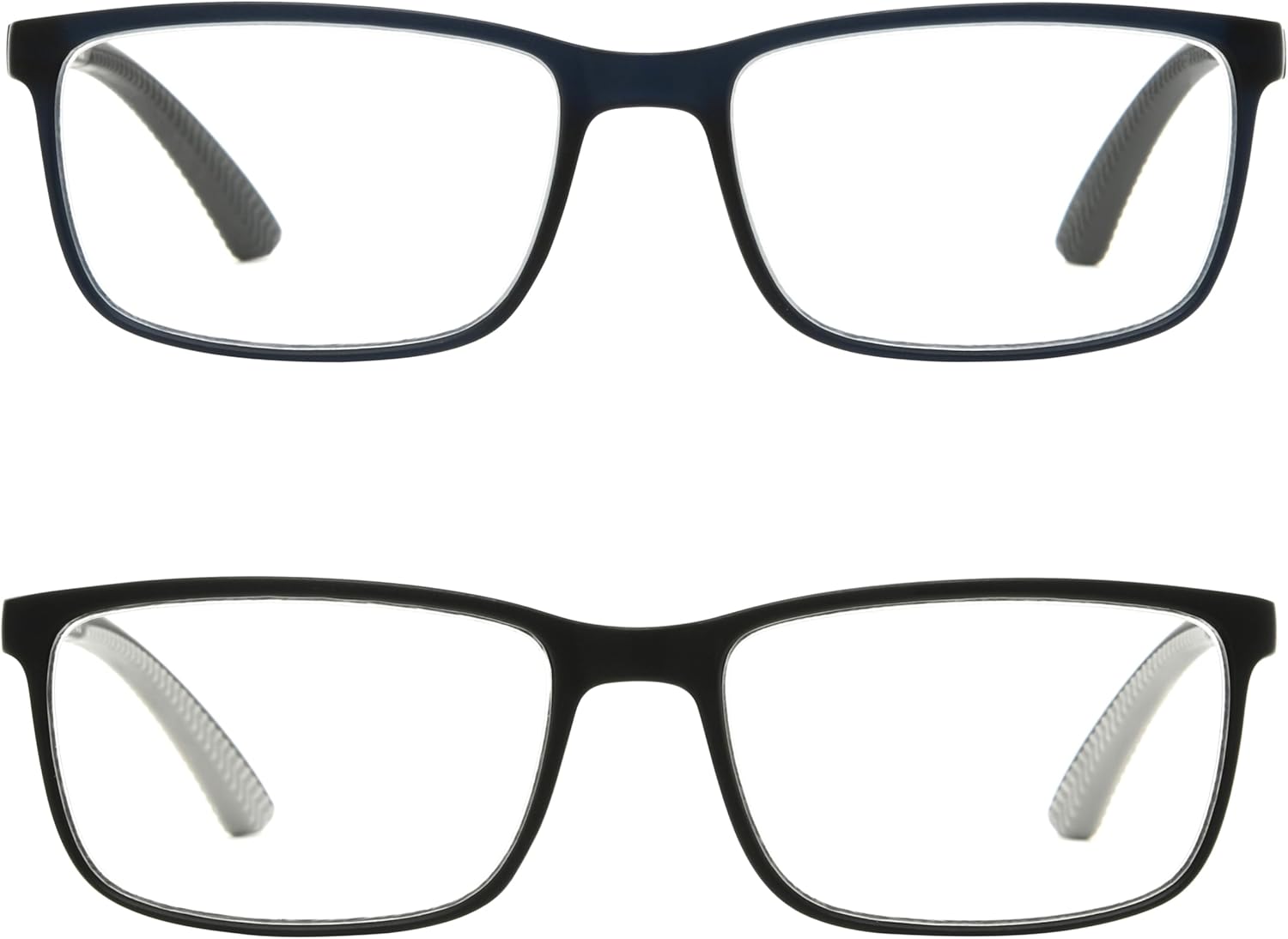 Foster Grant mens Tatum 2-pack Reading Glasses Rectangular Reading Glasses - Image 2