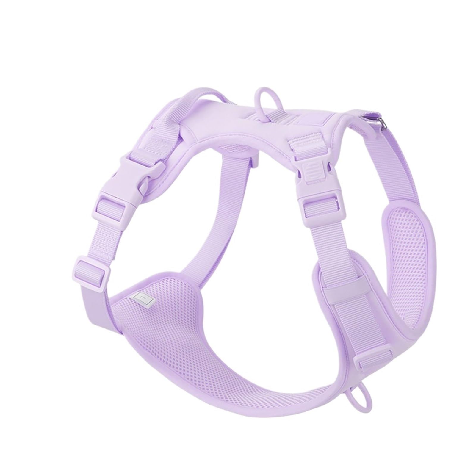 Harnais anti-traction réglable et rembourré confort absolu petit chien violet