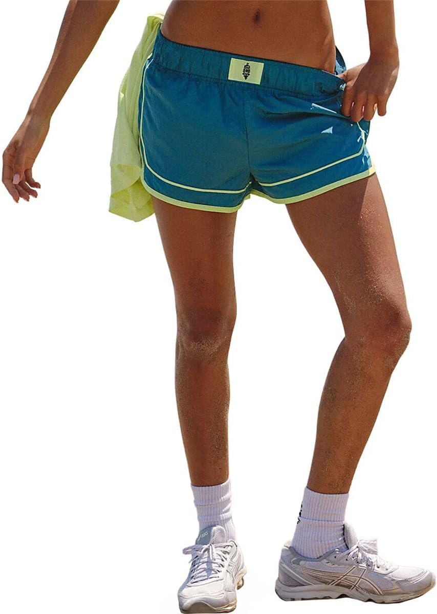 Free People Women's Varsity Blue Shorts